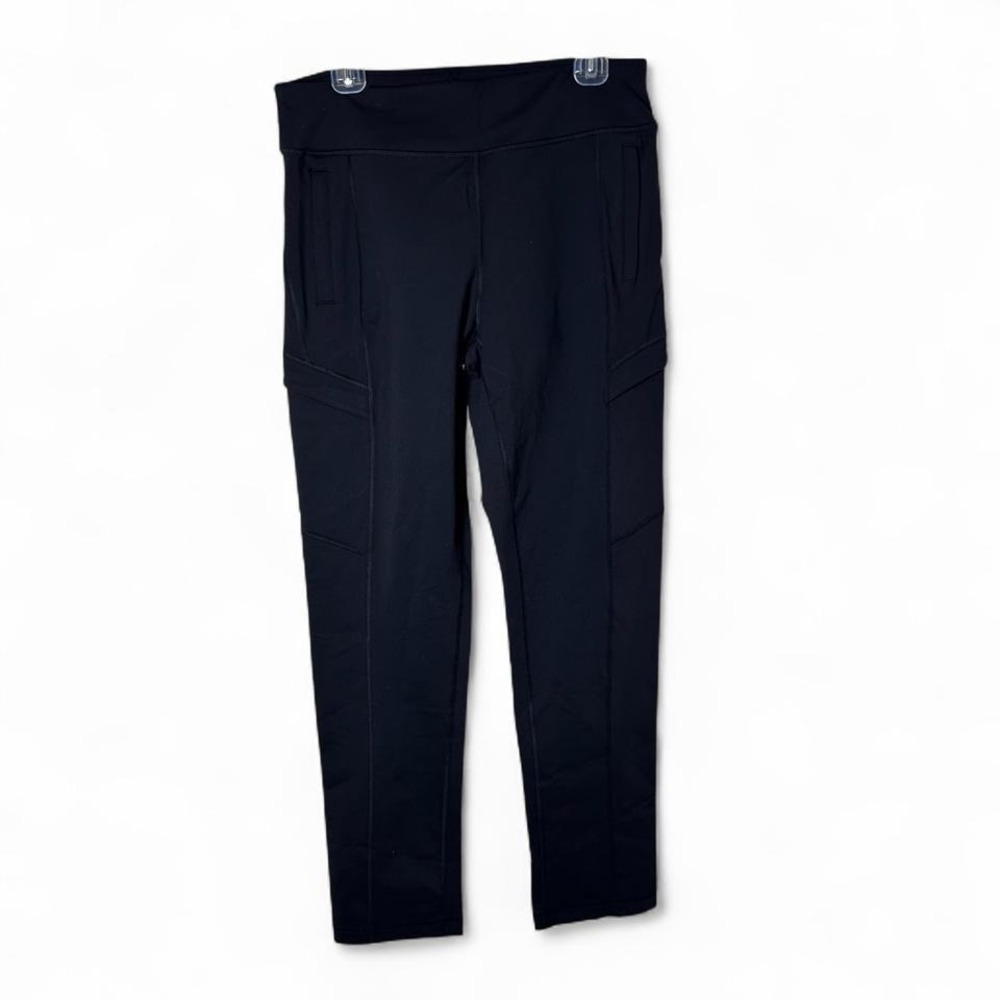 Delish Trading black‎ cargo leggings Size M #leggings #cargo